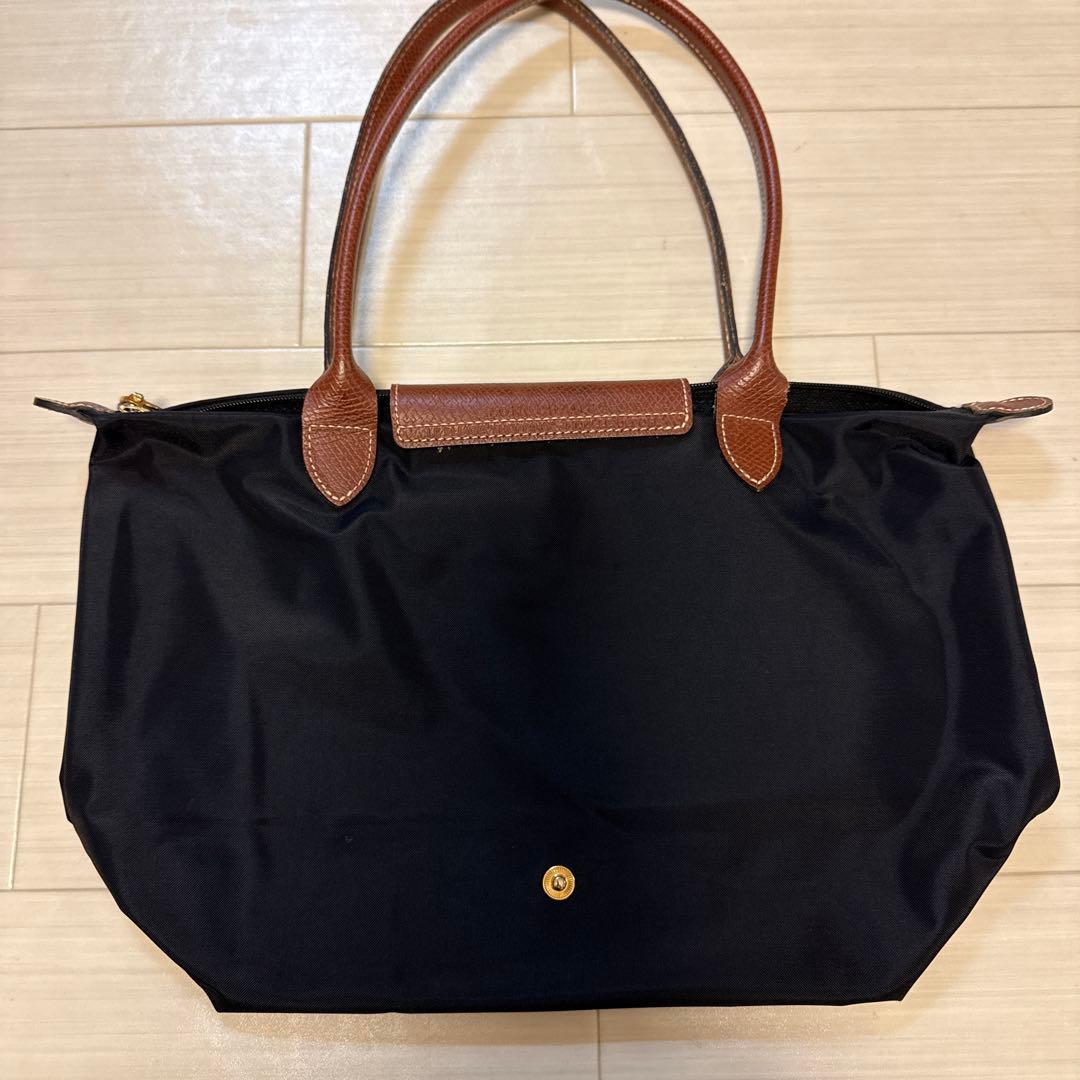 LONGCHAMPロンシャンル プリアージュ トートバッグMノアールブラック黒