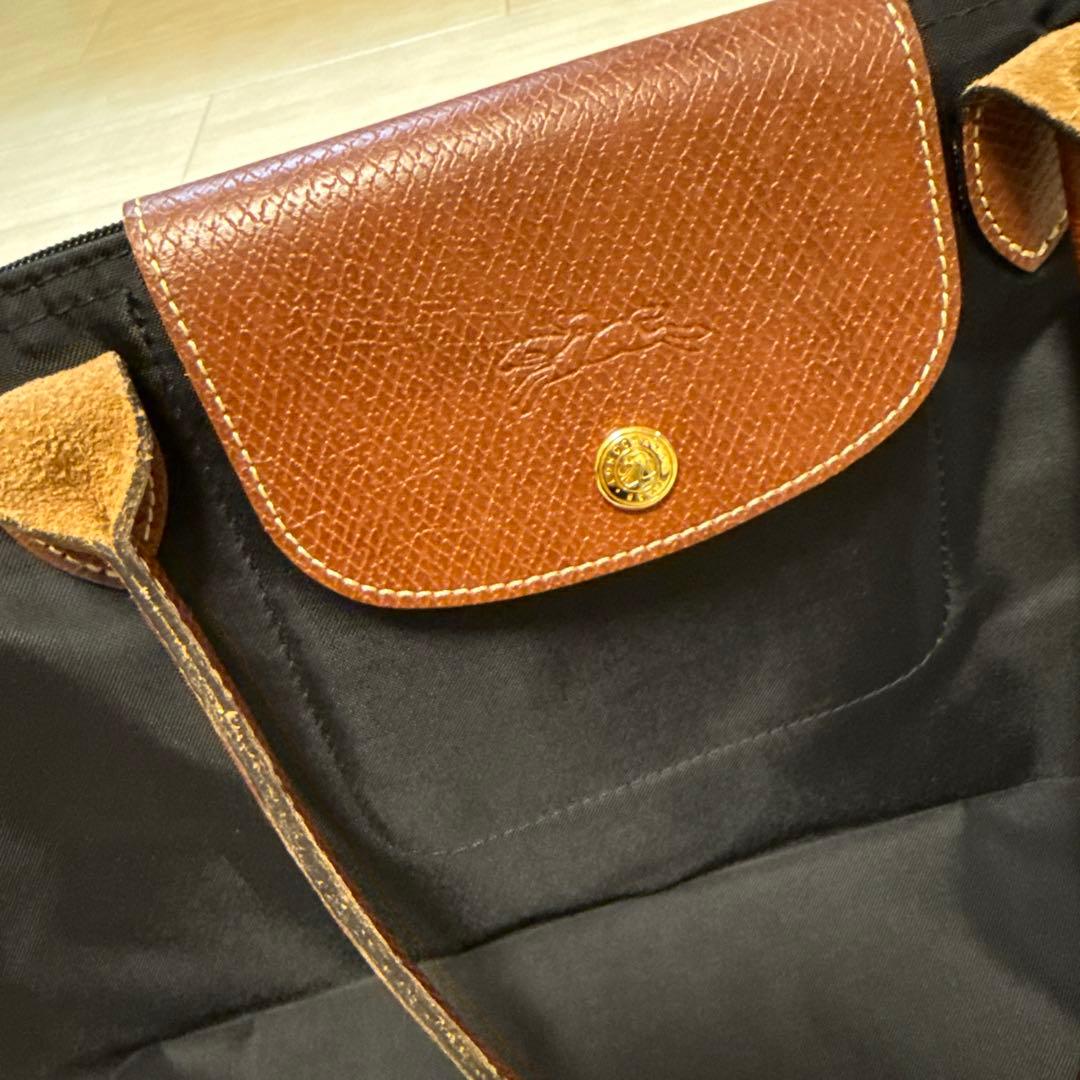 LONGCHAMPロンシャンル プリアージュ トートバッグMノアールブラック黒