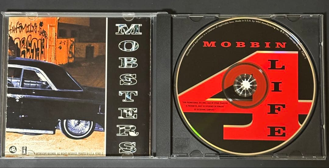 洋楽 Sinister / Mobbin 4 Life g-rap