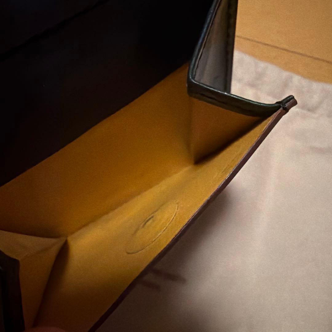 【専用になります】ganzo シェルコードバン2二つ折り財布　小銭入れ付き