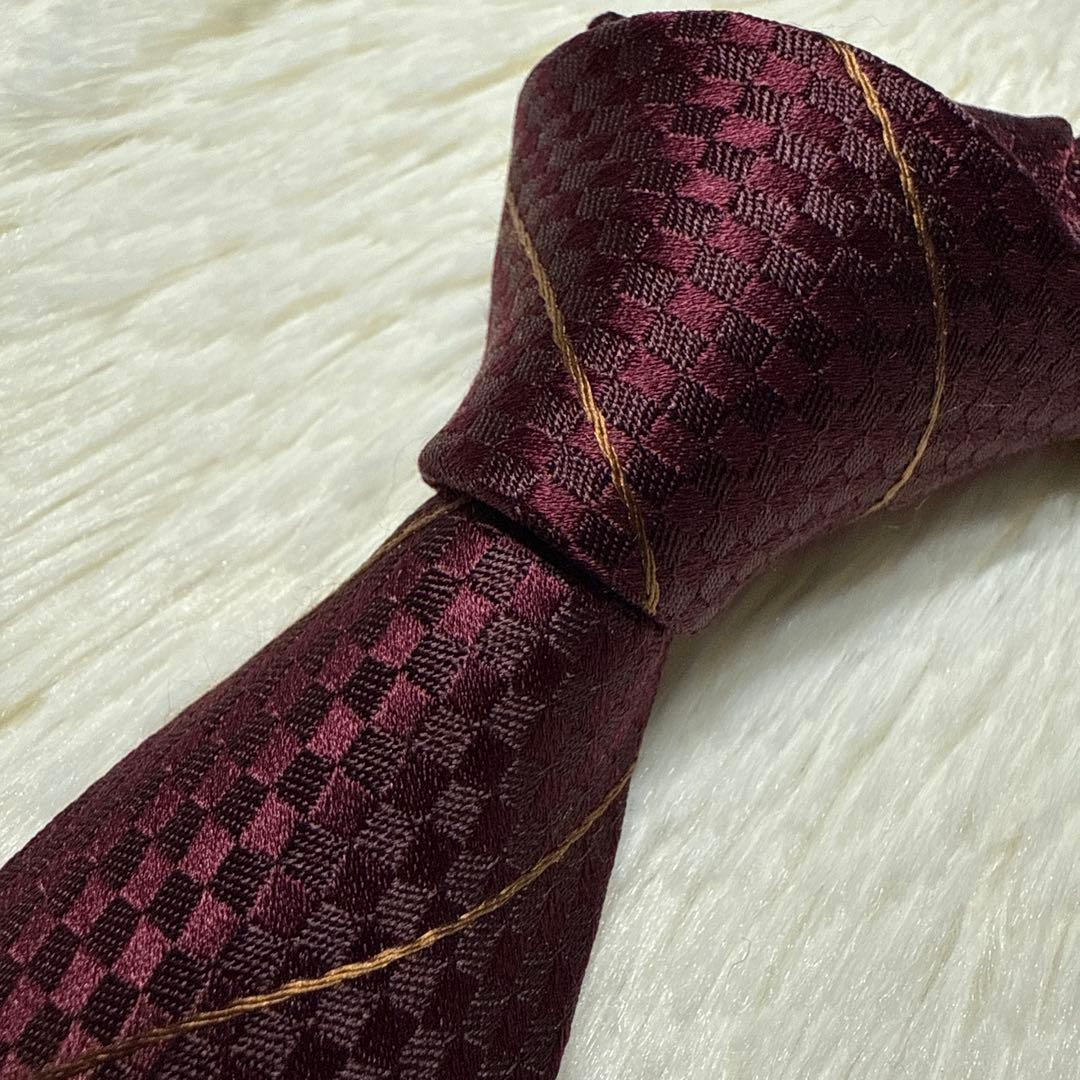 【未使用級】LOUIS VUITTON ブランドネクタイ　シルク