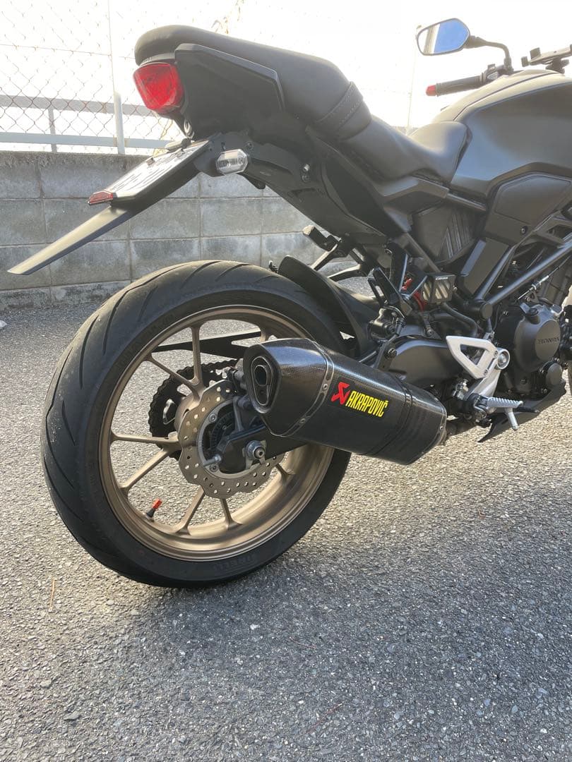 アクラポビッチ スリップオンマフラー