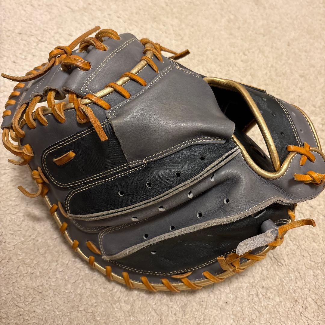 ZETT ネオステイタス　軟式グローブ 右投げ用 キャッチャーミット