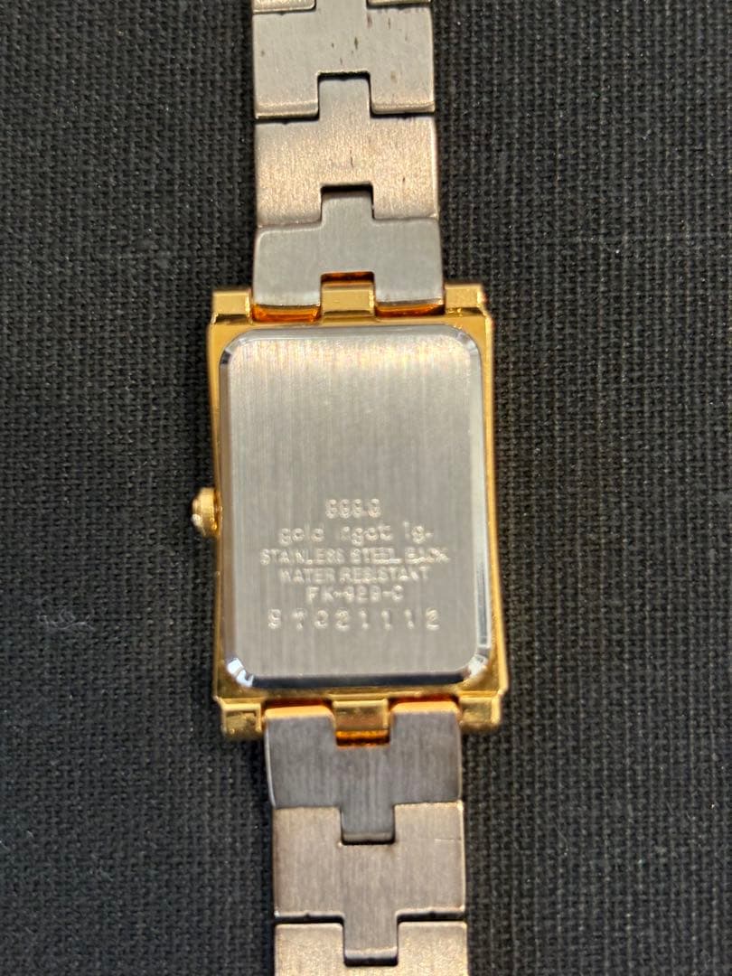 fine gold時計CREDIT SUISSE 999純金腕時計