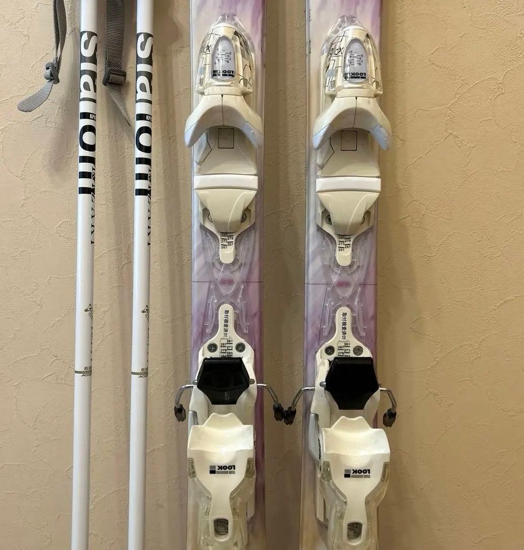 ◾️カービングスキーセット　板147㎝　ブーツ24㎝ 女性用　レディース用