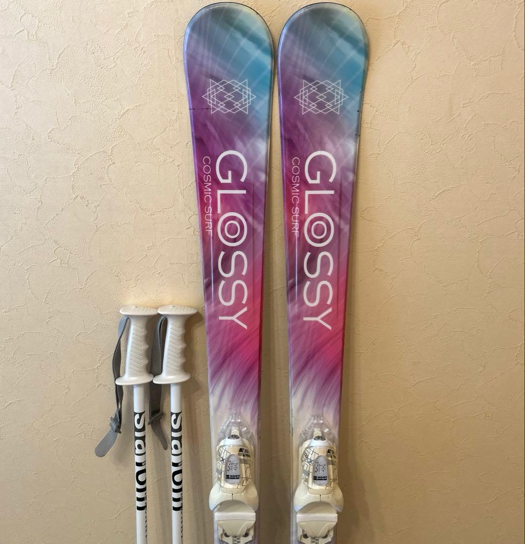 ◾️カービングスキーセット　板147㎝　ブーツ24㎝ 女性用　レディース用