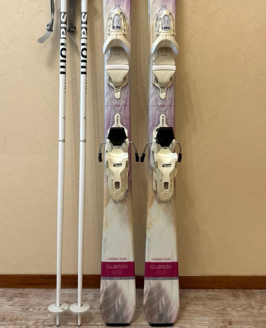 ◾️カービングスキーセット　板147㎝　ブーツ24㎝ 女性用　レディース用