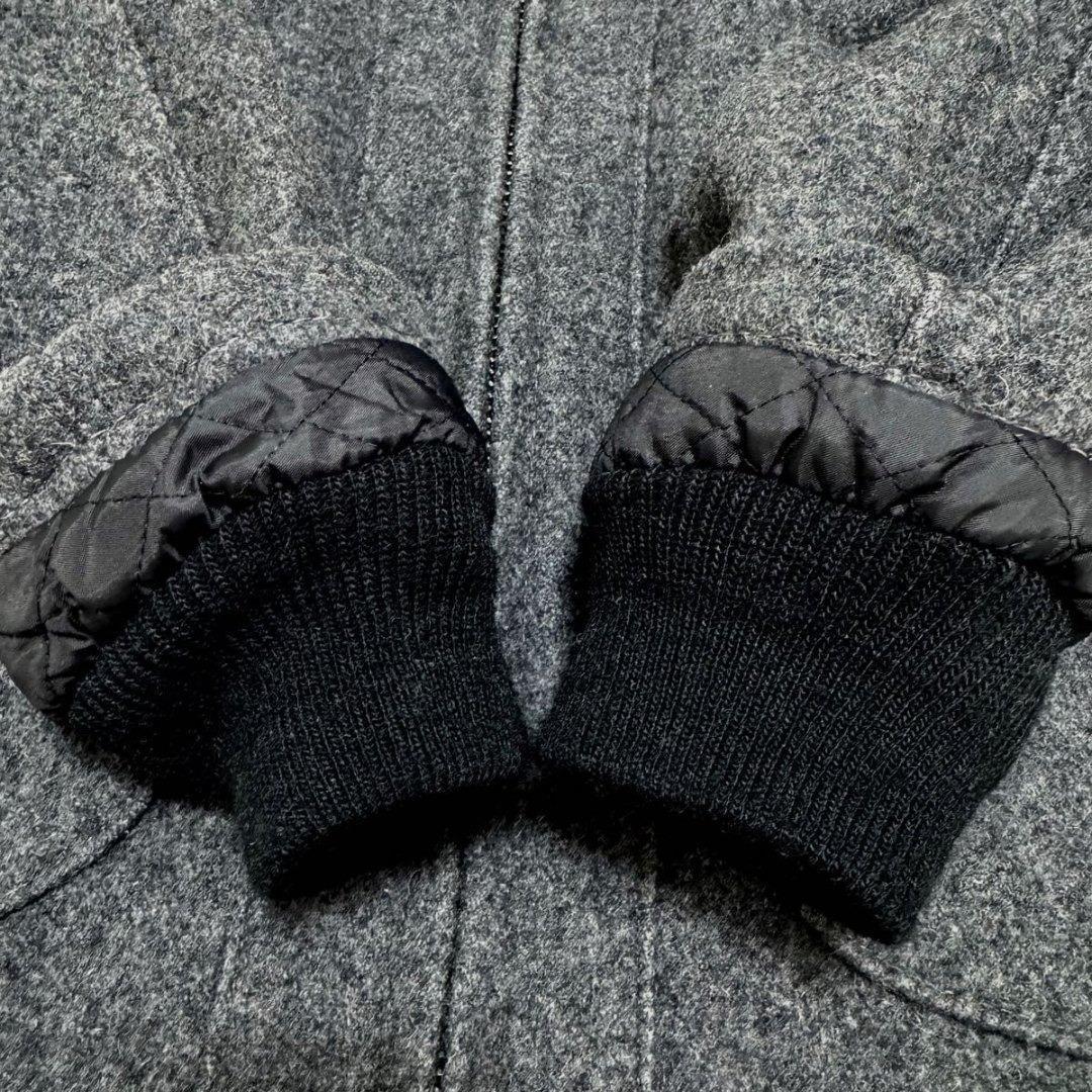 ⭐Schott × BEAMS　別注⭐メルトン　フーディー　パーカー　コート　S