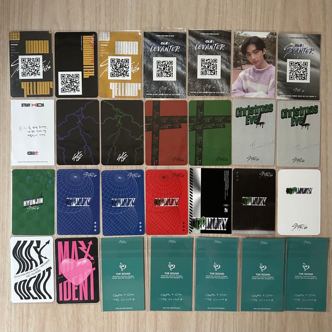 Straykidsヒョンジン 封入トレカ まとめ売り