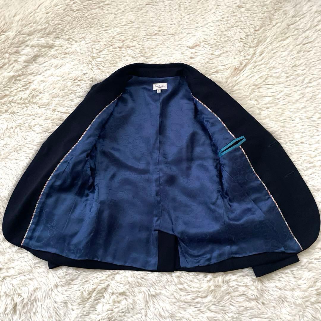 ポールスミス スーツ　セットアップ　4点セット　ネイビー　6a