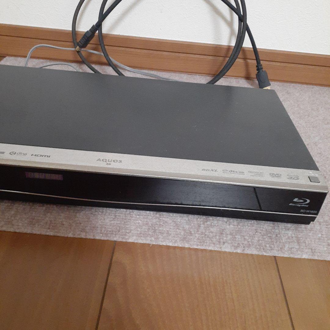 E*E様 SHARPブルーレイディスクレコーダー BD-W1600