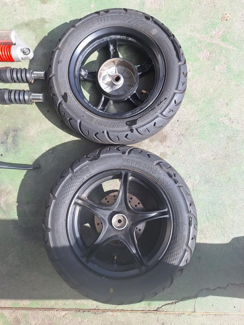 ジョグZR SA39 ホイール フォーク ブレーキマスター.キャリパー