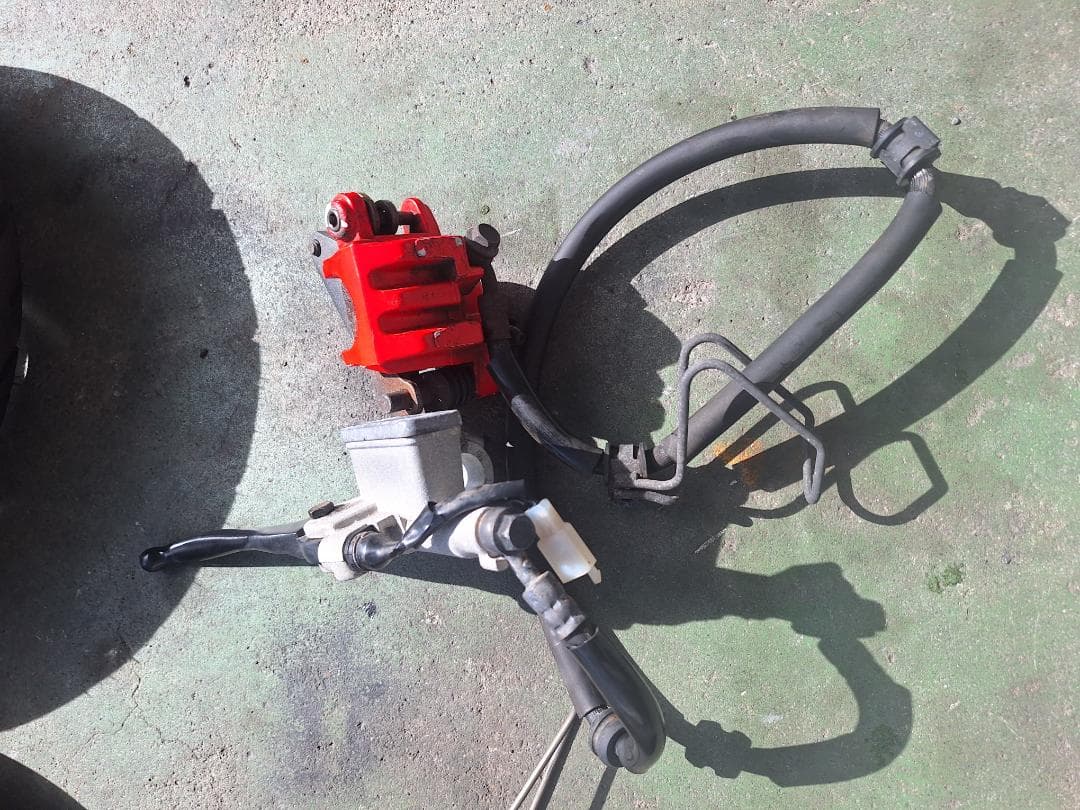 ジョグZR SA39 ホイール フォーク ブレーキマスター.キャリパー