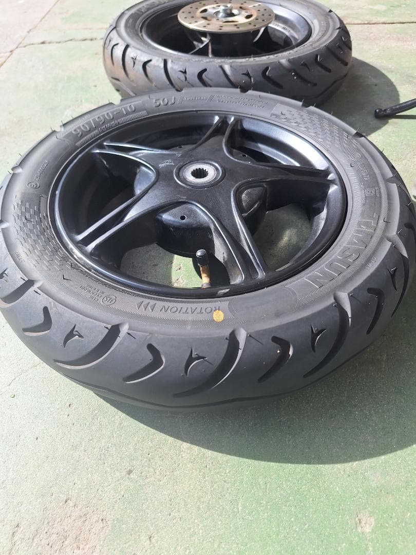 ジョグZR SA39 ホイール フォーク ブレーキマスター.キャリパー