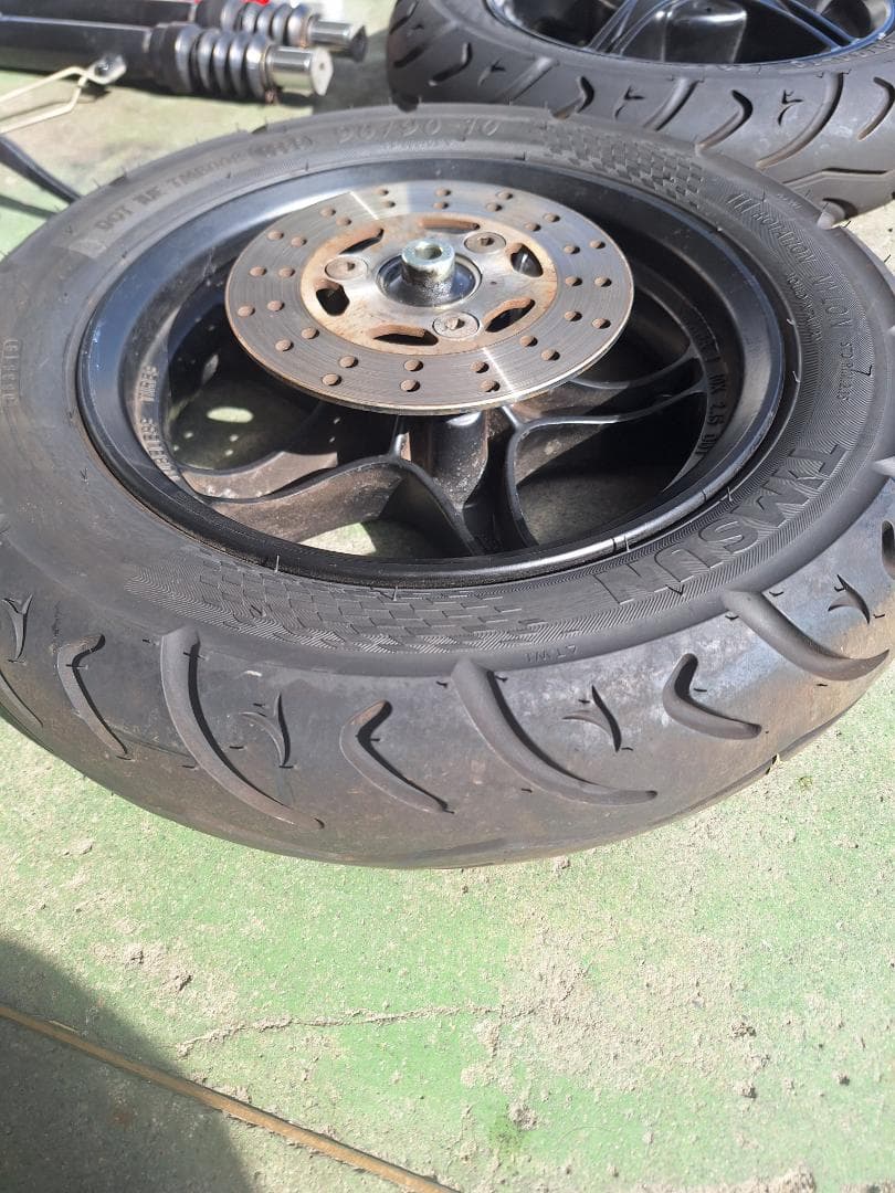 ジョグZR SA39 ホイール フォーク ブレーキマスター.キャリパー