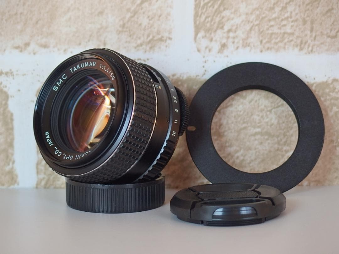 SMC Takumar 50mm F1.4 Canon EFアダプターセット