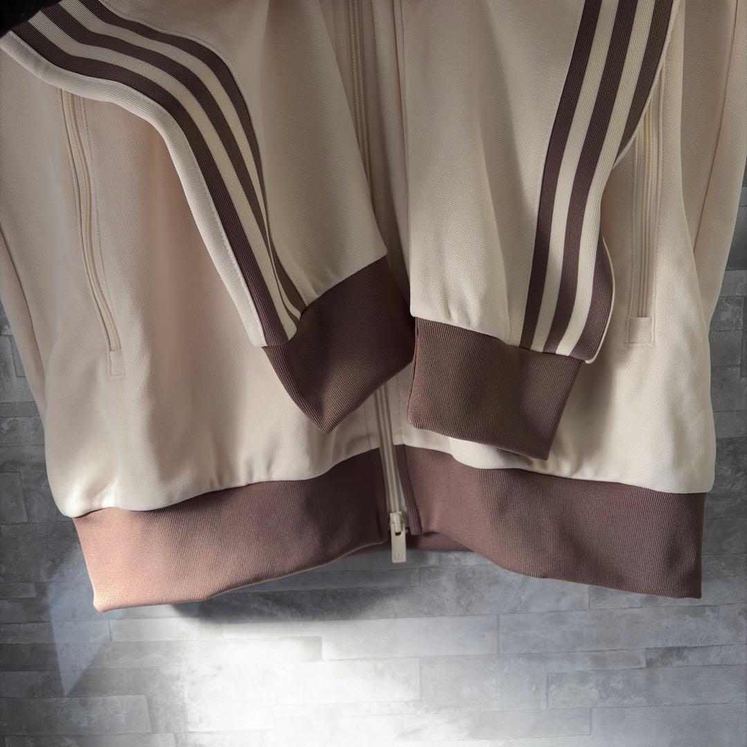 アディダス トラックジャケット ベージュ モカブラウン 希少 2XL