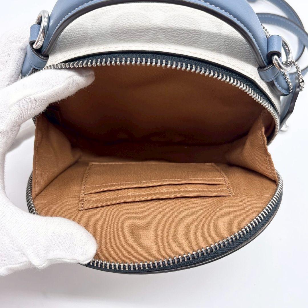 現行完売✨COACH コーチ キャンティーン 2way ショルダーバッグ レザー