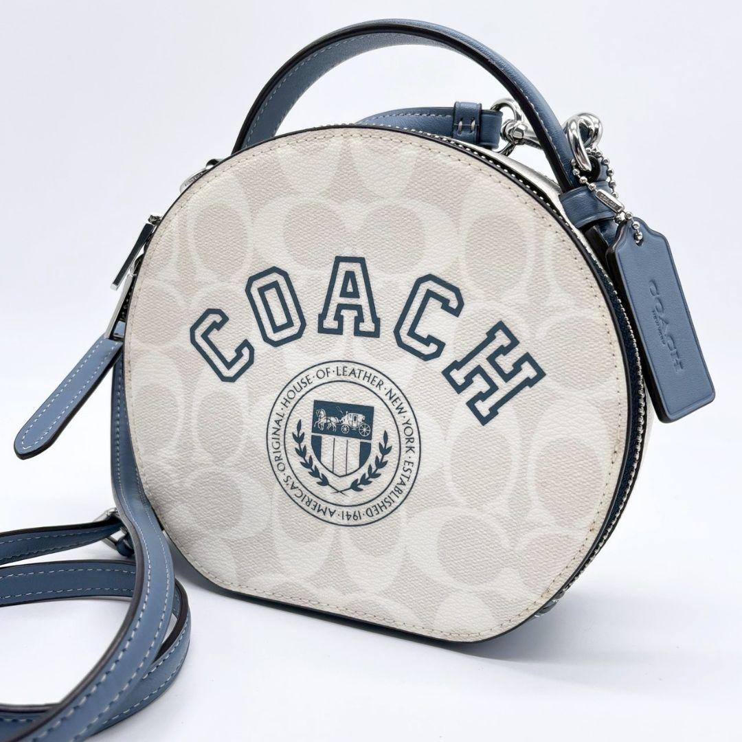 現行完売✨COACH コーチ キャンティーン 2way ショルダーバッグ レザー