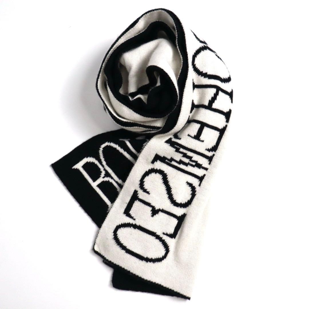 BOHEMSEO ロゴ ジャガードマフラー bohemian seoul