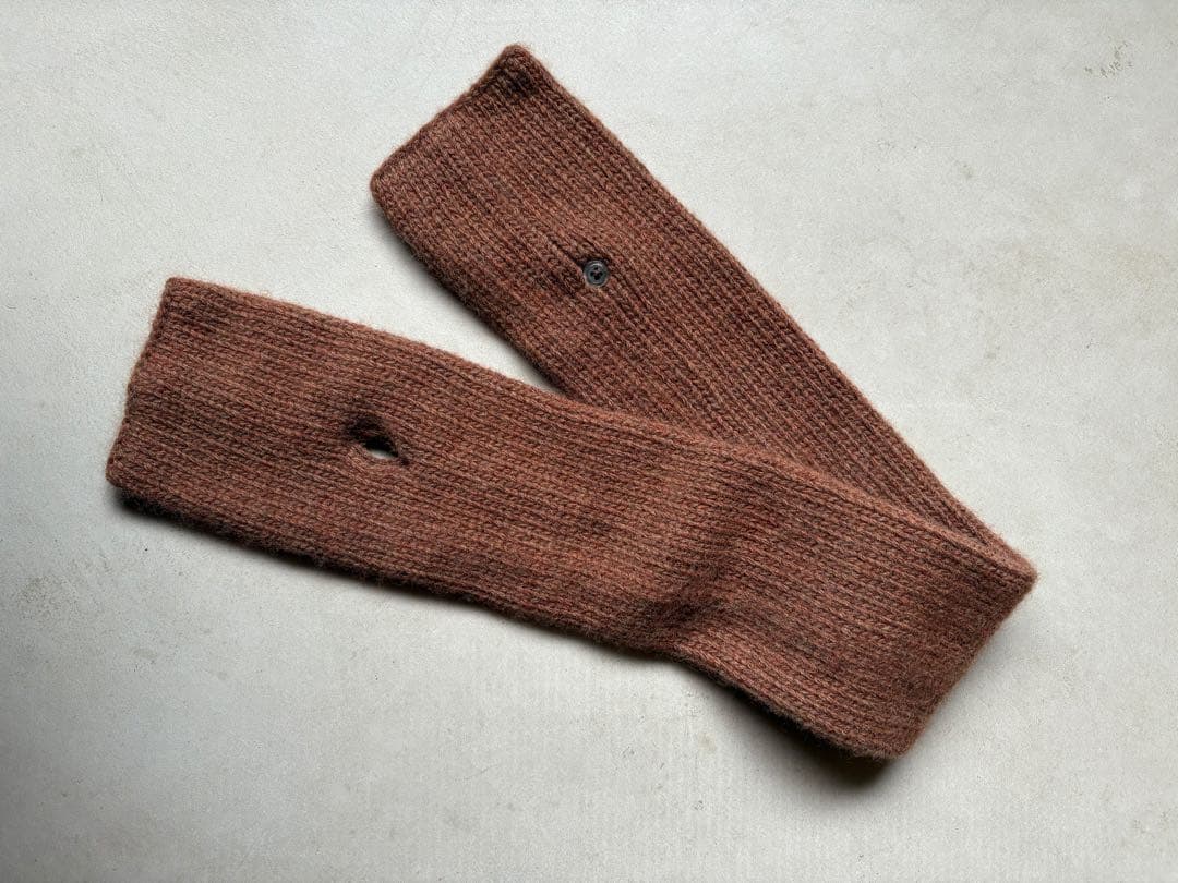 Corgi ウールマフラー ボタン付き 未使用品