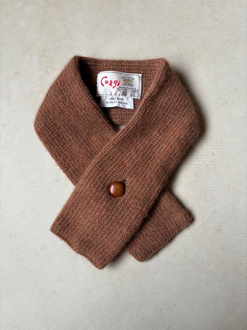 Corgi ウールマフラー ボタン付き 未使用品