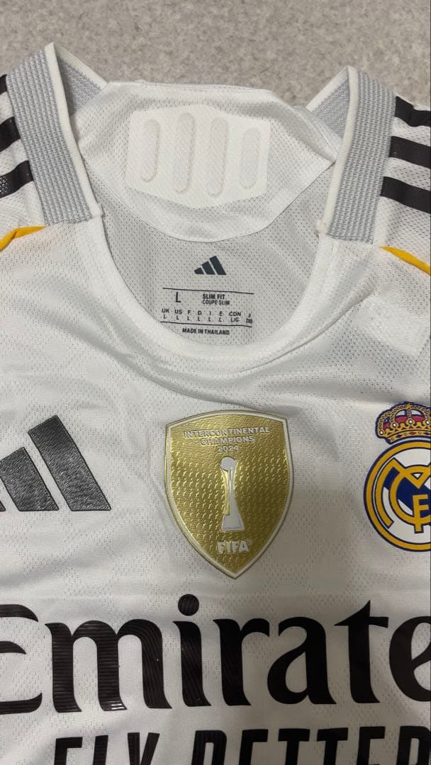 Real Madrid 長袖シャツ adidas