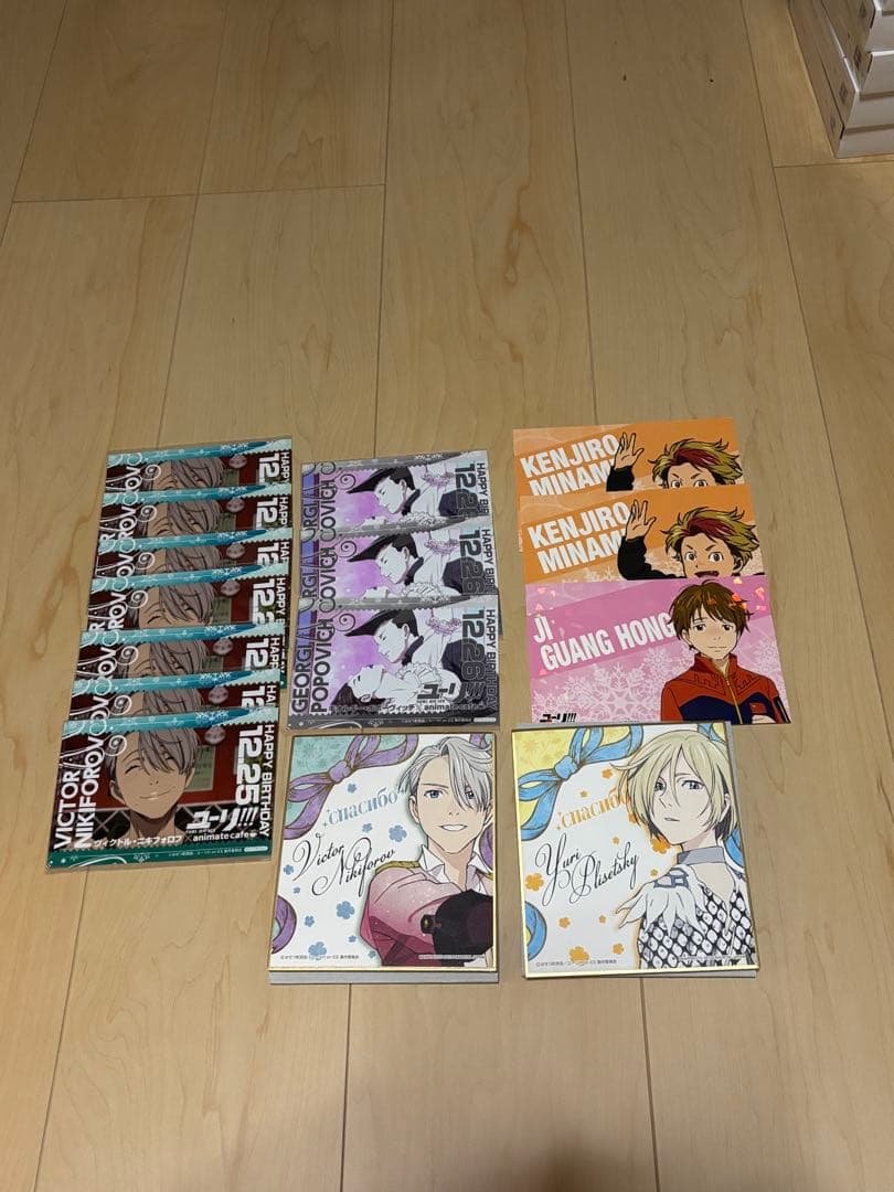 YURI!!! on ICE DVD 全6巻セット グッズまとめ
