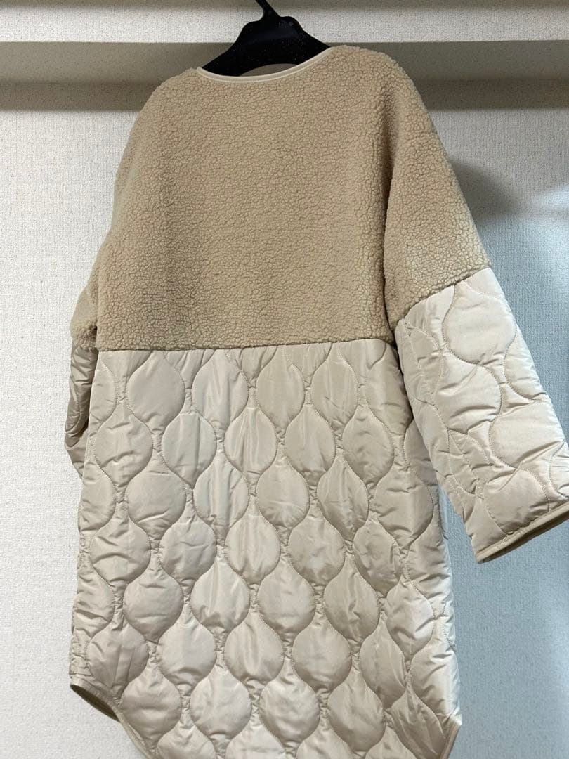 新品未使用★異素材 キルティングジャケット 定価23,000円 ヤマダヤ