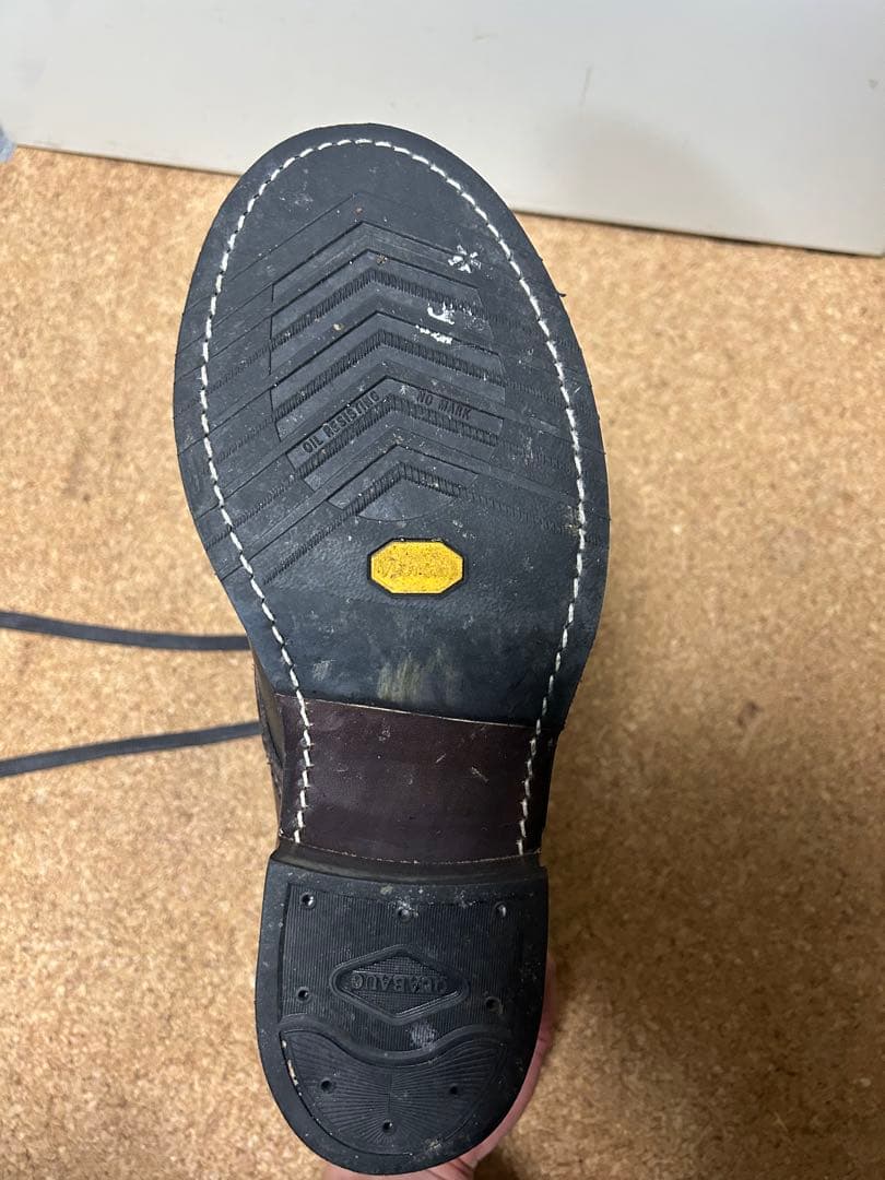 ウルヴァリン 1000マイルブーツ 27.5 フラットボックス