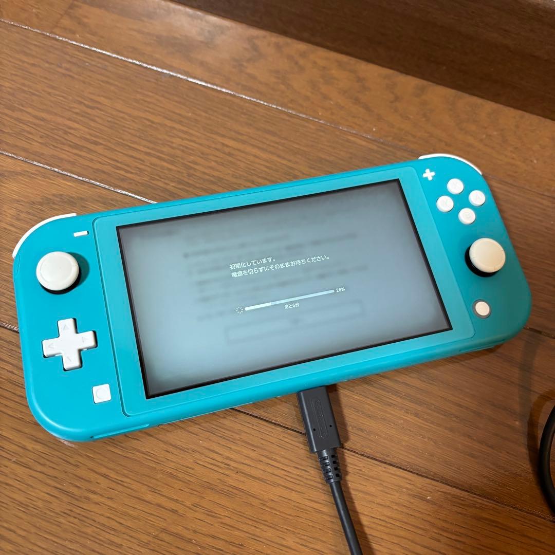 Nintendo Switch Lite本体 ターコイズ ACアダプター 箱付き