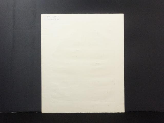 BAT希少作品　菅井 汲　直筆サイン『雲 スガイ最大の緊張』エッチング0723J