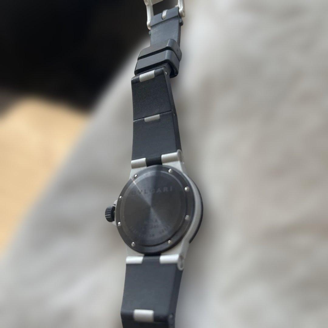 値下げしました☻BVLGARI AL29aレディース ラバーベルト 時計