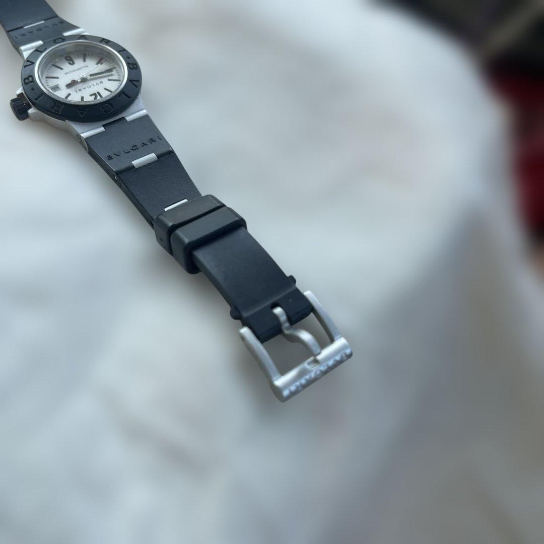 値下げしました☻BVLGARI AL29aレディース ラバーベルト 時計
