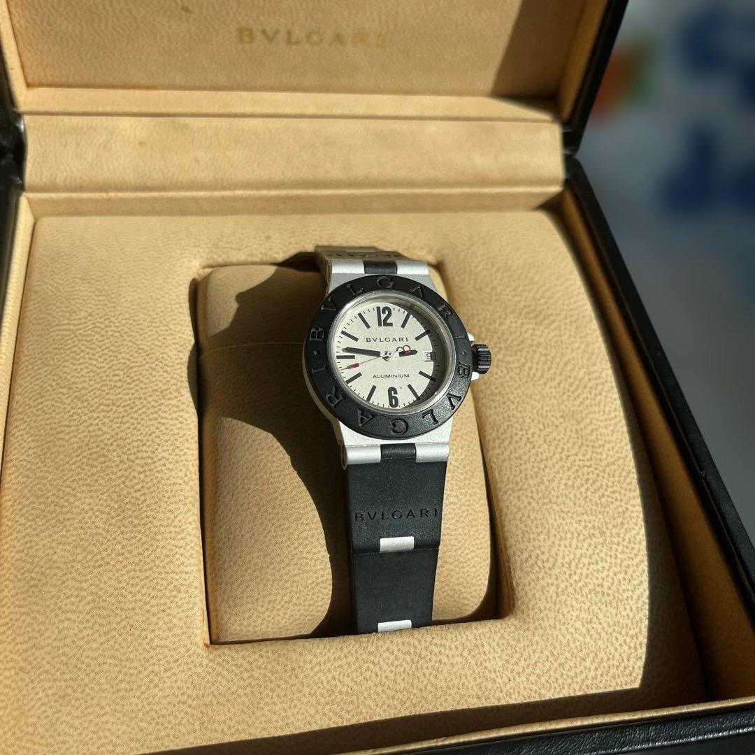 値下げしました☻BVLGARI AL29aレディース ラバーベルト 時計