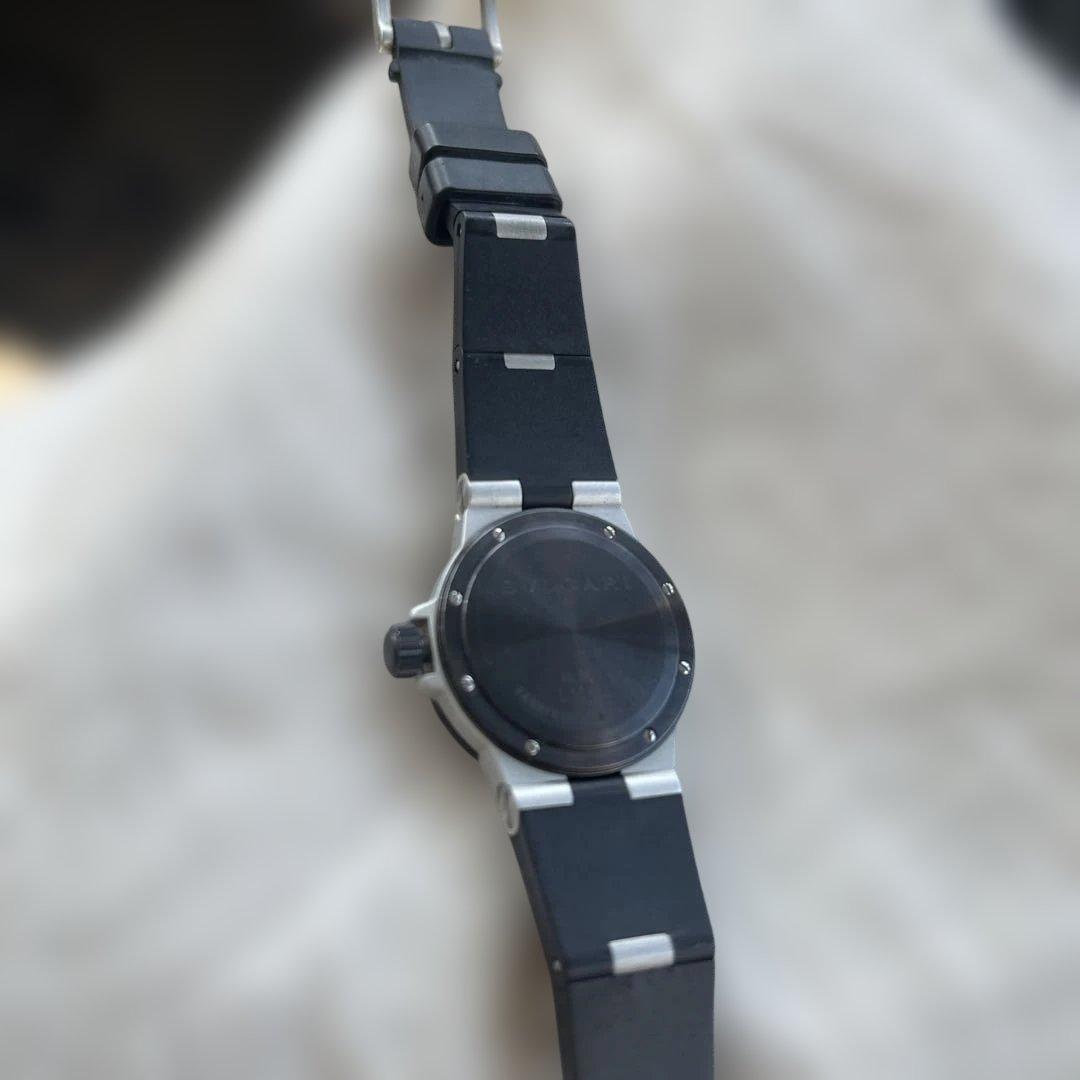 値下げしました☻BVLGARI AL29aレディース ラバーベルト 時計