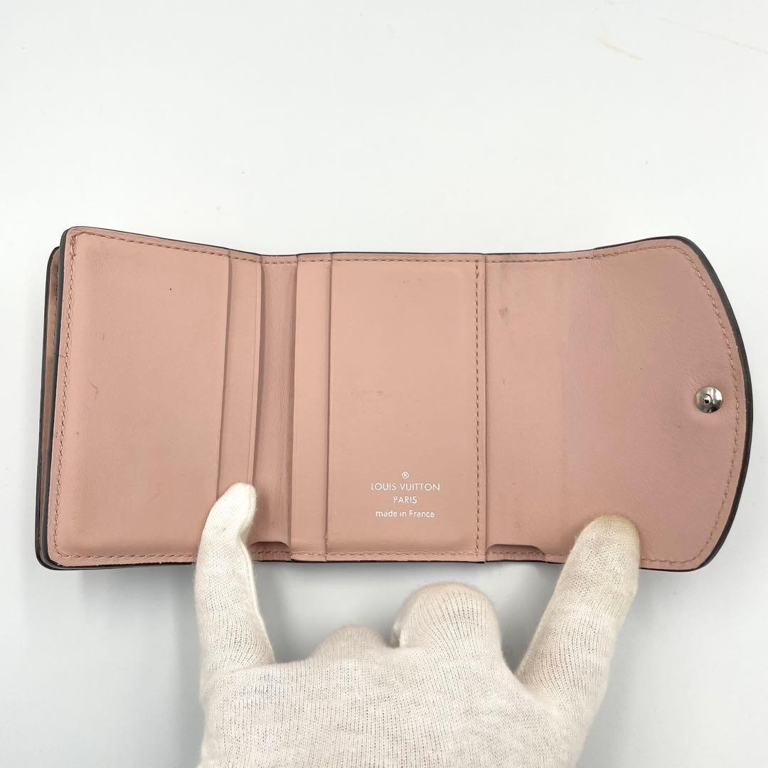 美品★ルイヴィトン　マヒナ　ポルトフォイユ・イリスXS 三つ折り財布　箱・保存袋