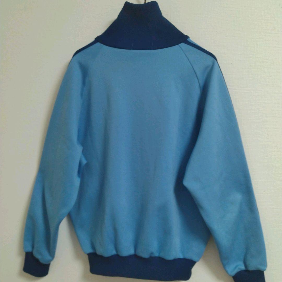 adidas　80s　レトロ　ハイネック　トレフォイル刺繍　トラックジャケット