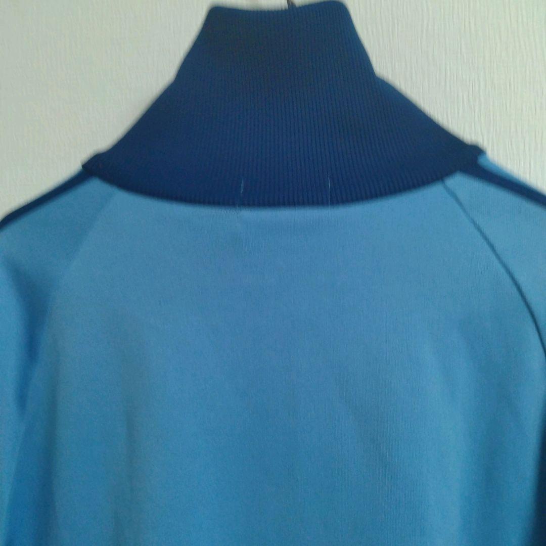 adidas　80s　レトロ　ハイネック　トレフォイル刺繍　トラックジャケット