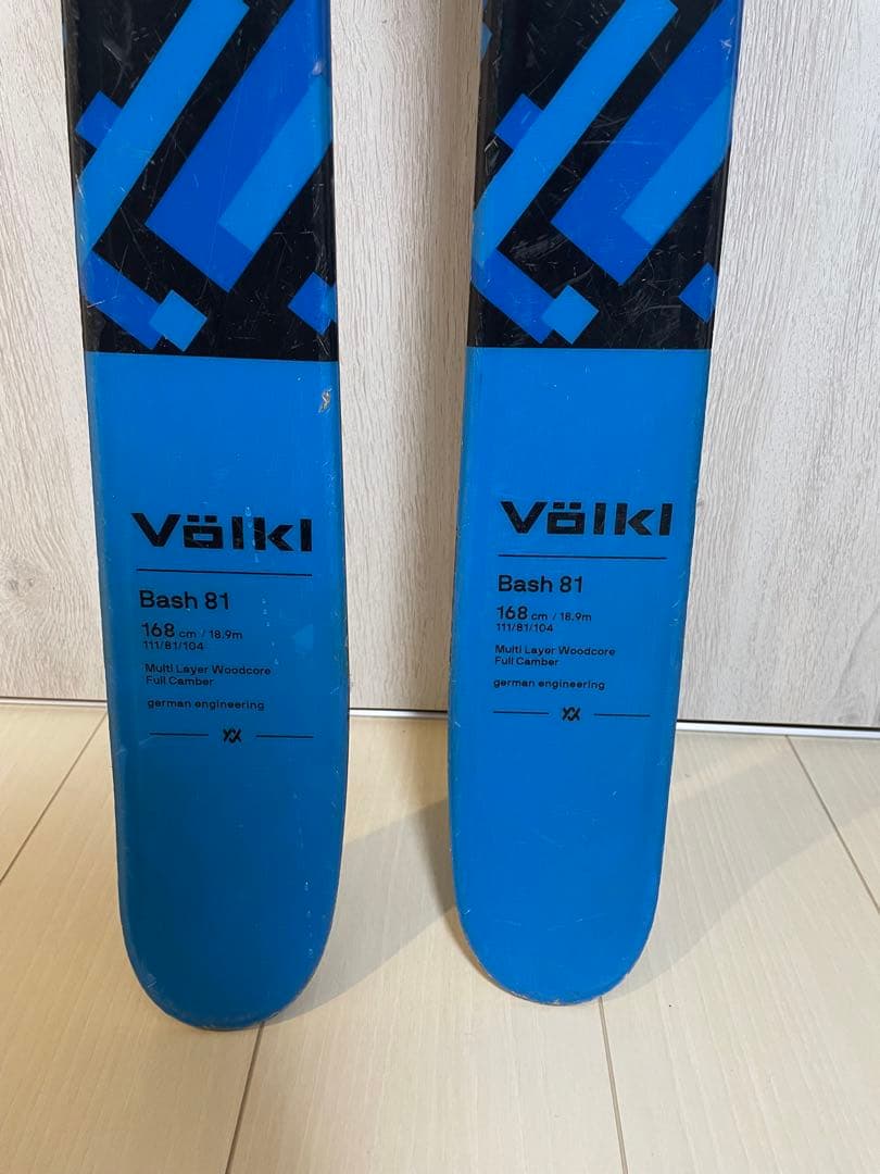 Völkl フォルクル Bash 81 スキー 168cm