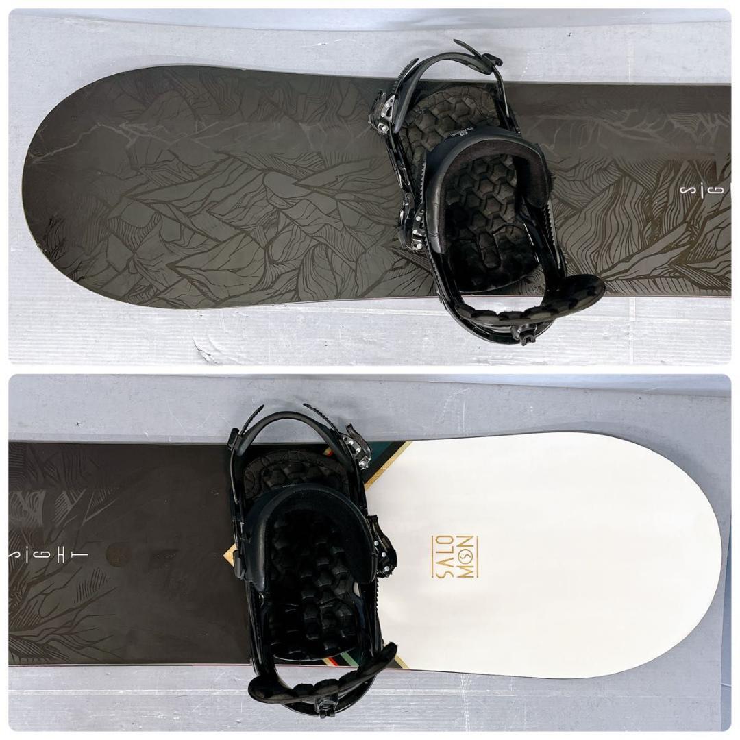 【2点セット】メンズスノーボード SALOMON SIGHT 156cm