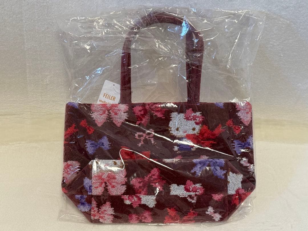 新品未開封★限定完売品★厳選柄★フェイラー×ハローキティー★トートバッグ★Ａ