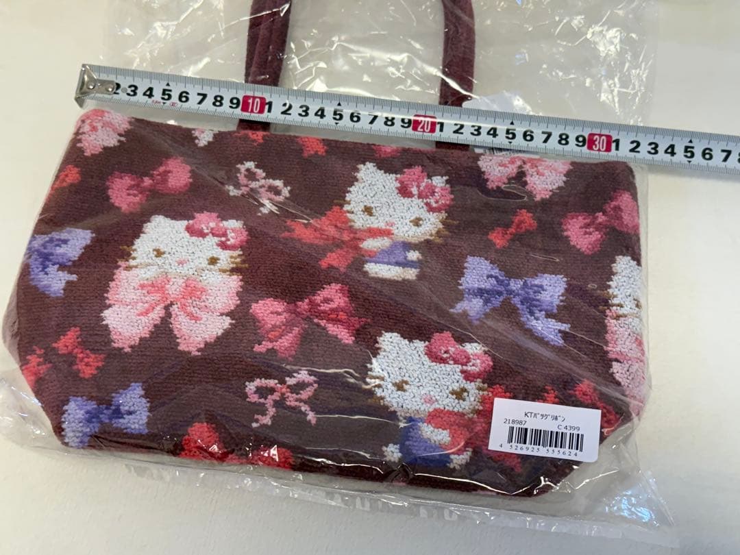 新品未開封★限定完売品★厳選柄★フェイラー×ハローキティー★トートバッグ★Ａ