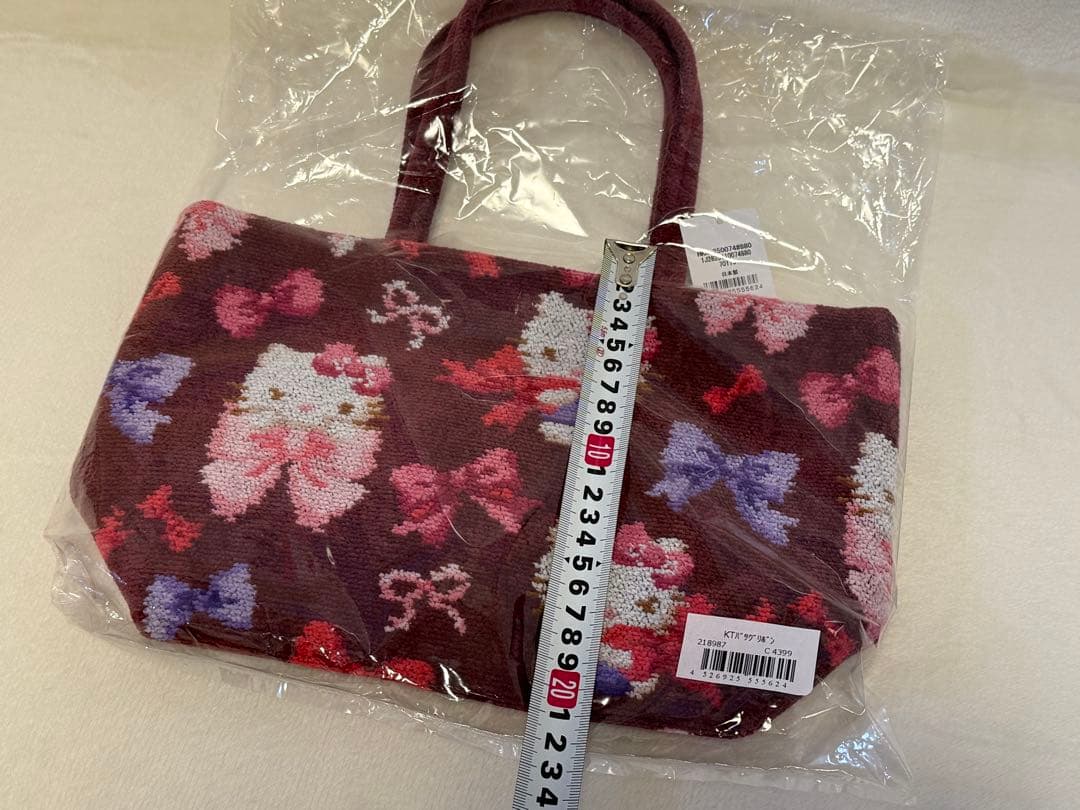 新品未開封★限定完売品★厳選柄★フェイラー×ハローキティー★トートバッグ★Ａ