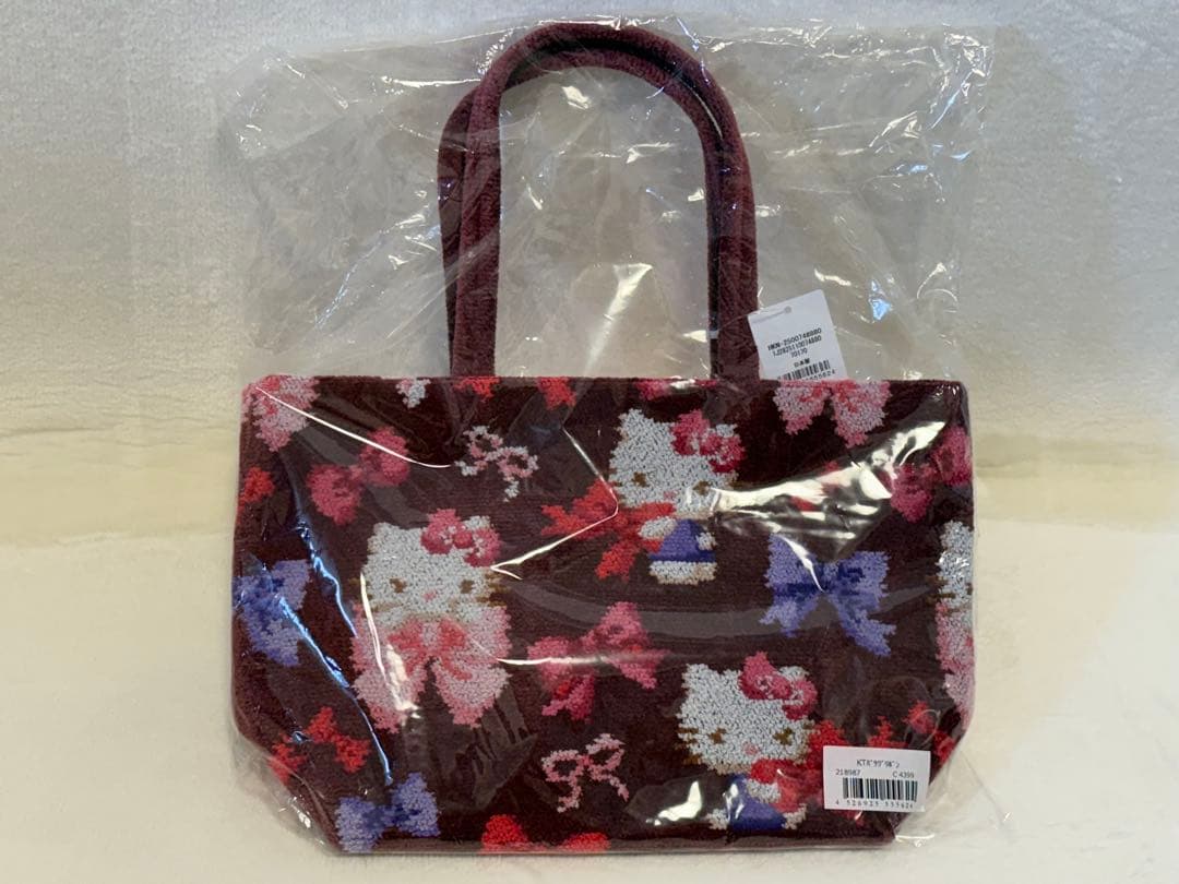 新品未開封★限定完売品★厳選柄★フェイラー×ハローキティー★トートバッグ★Ａ