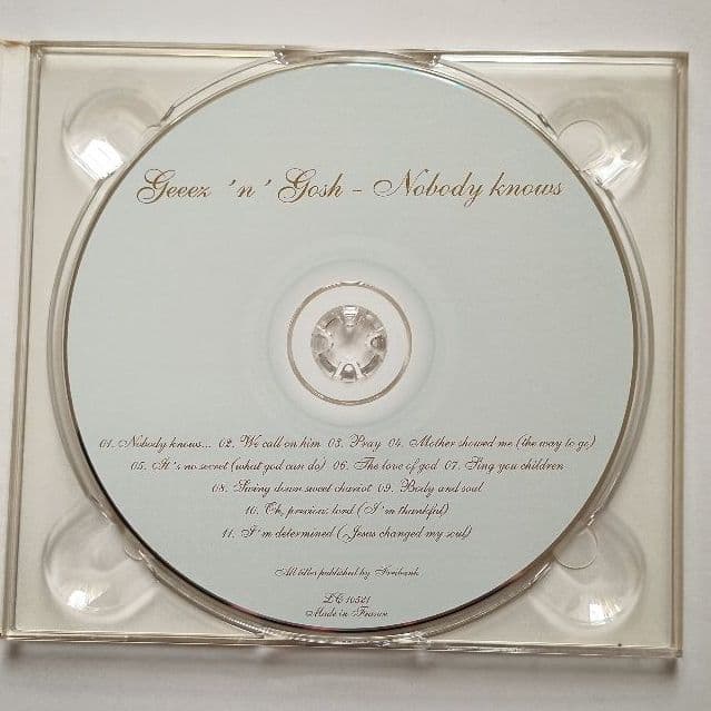 Geeez 'N' Gosh ‎– Nobody Knows /atom tm