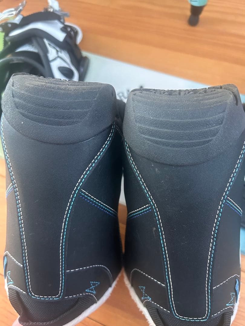 SPOON Natureキッズ スノーボードビンディングブーツ3点セット 120