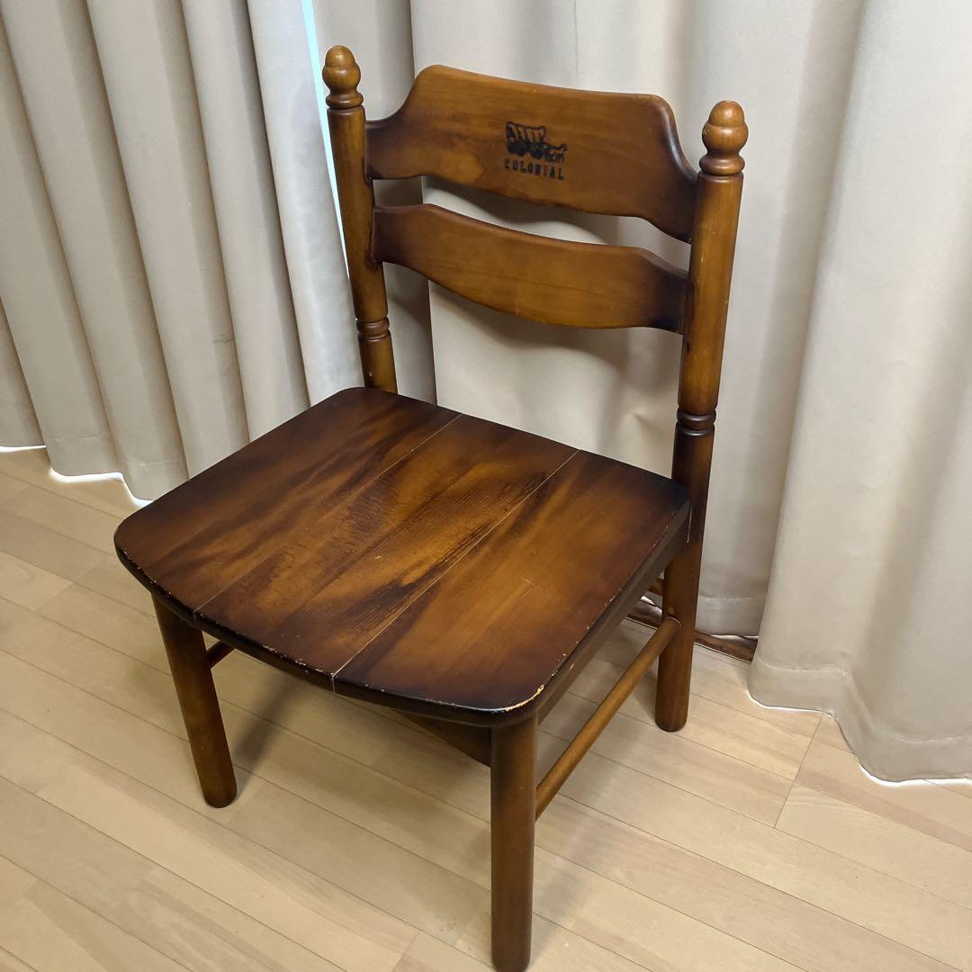 希少】カリモク　コロニアル　COLONIAL　オールドカリモク　ダイニングチェア