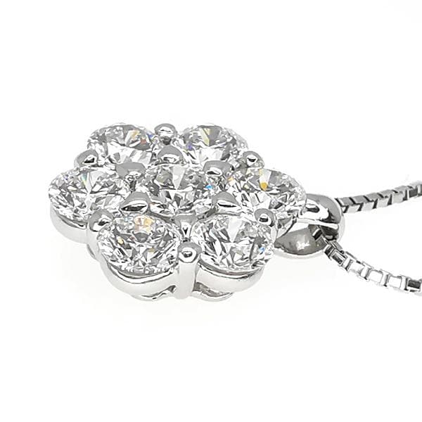 ギンザタナカ GINZA TANAKA ダイヤ ネックレス 1.21ct