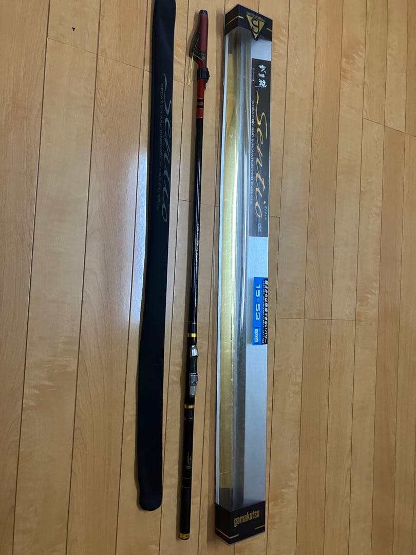 がまかつ センティオ磯竿 15-53 美品 使用少